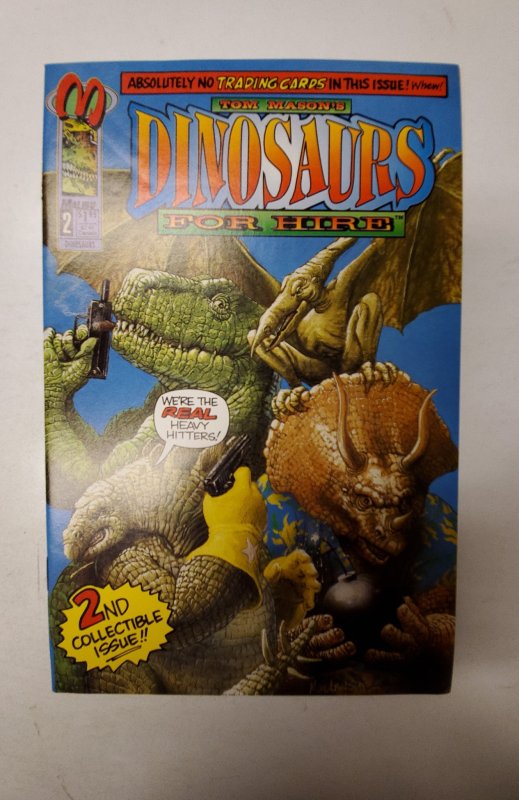 Dinosaurs For Hire #2 (1993) NM Malibu Comic Book J698