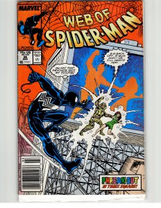 Web of Spider-Man #36 (1988) Spider-Man [Key Issue]