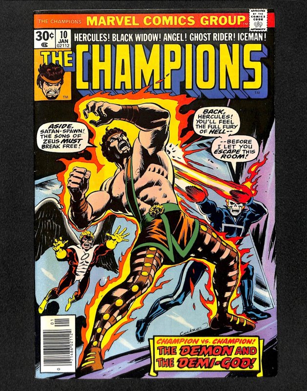 The Champions #10 (1977)