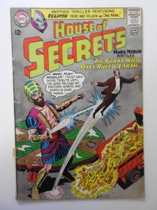 House of Secrets #71 (1965) GD Cond! Bottom staple missing, tape pull back cover