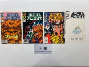 4 Alpha Flight Marvel Comic Books # 6 8 9 10 Avengers Spiderman Thor 47 SM10