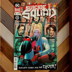 SUICIDE SQUAD #4 NM (DC 2021) New series, New team w PEACEMAKER & Harley Quinn
