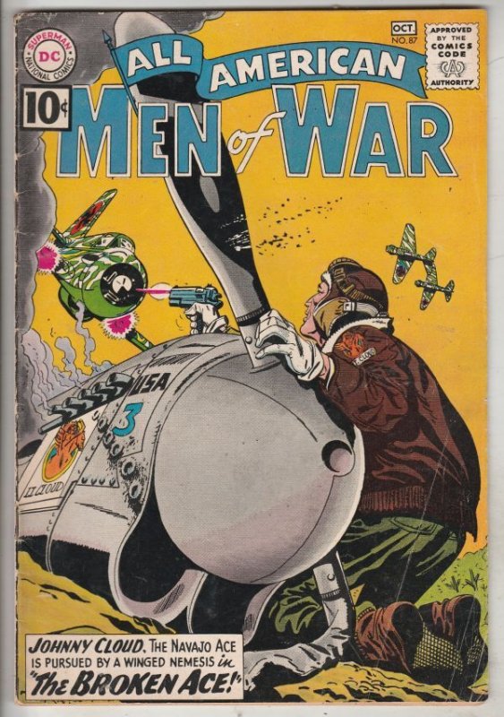 All-American Men of War #87 (Oct-61) FN/VF Mid-High-Grade Johnny Cloud