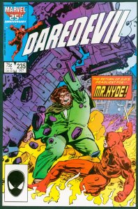Daredevil 235 NM+ 9.6 Marvel 1986