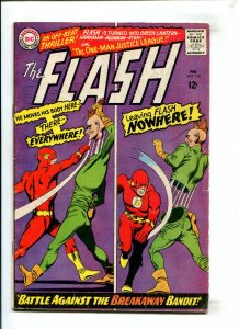 THE FLASH #158 - BATTLE AGAINST THE BREAKAWAY BANDIT! (5.0) 1966