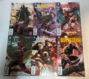 Deathstroke (2014) #1-6 VF/NM Consequential Set ~ Dc Comics | Daniel | Florea