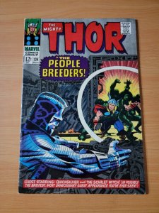 The Mighty Thor #134 ~ VERY FINE VF ~ 1966 Marvel Comics