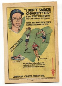 Where There's Smoke... 1965 anti-cigarette comic book giveaway