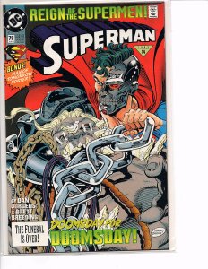 DC Comics Superman #78 1st App. Cyborg Superman Standard Edition
