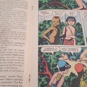 Tarzan 116 Dell JAN - FEB 1960 2.0 GD Horns of Battle Boy Story Painted Cover