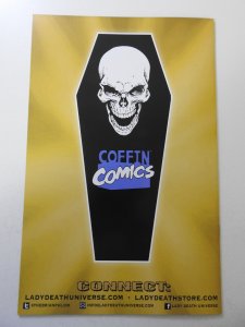 Lady Death Gallery #1 Deathcrawler Gold Edition NM Condition! Signed W/ COA!
