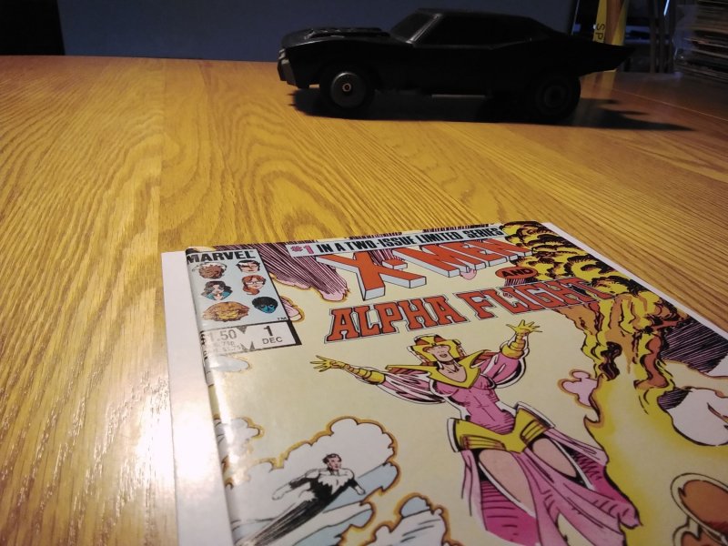 X-Men/Alpha Flight #1 signed Smitty (1985)