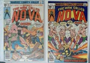 Estate sale Man Called Nova 14 COMIC Lot Spiderman and Avengers cameo  F-VF+