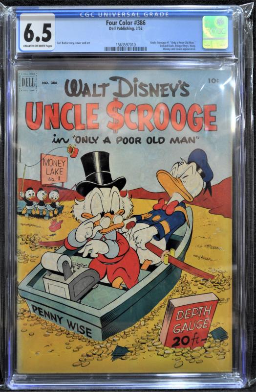Four Color #386  (Mar 1952, Dell) - KEY Uncle Scrooge #1