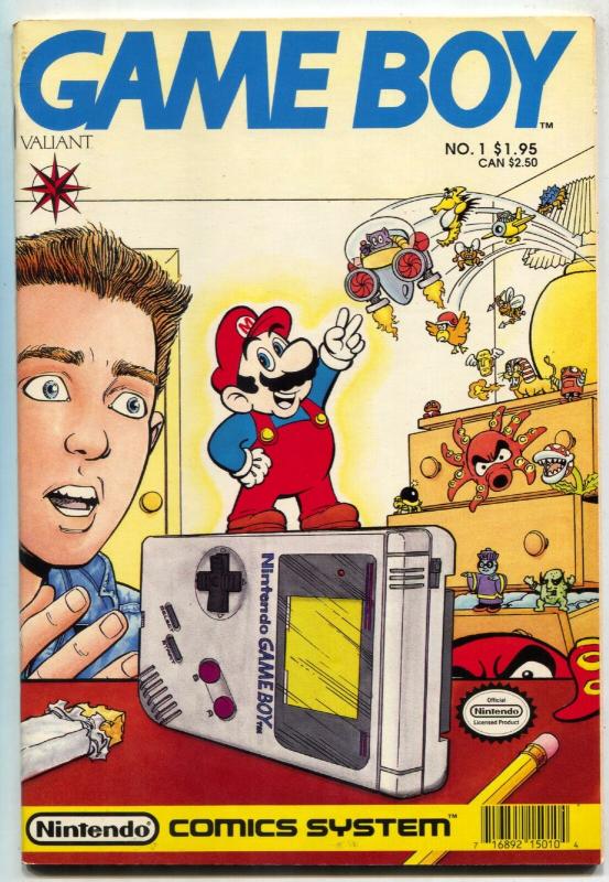 Game Boy #1 1990- Valiant comics- Super Mario- Nintendo VF/NM