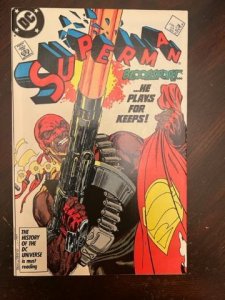 Superman #4 (1987) - 1st Bloodsport & Maggie Sawyer - NM