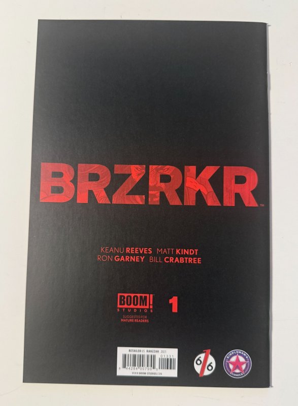 BRZRKR: Pen & Ink Cover F (Foil) (2023)