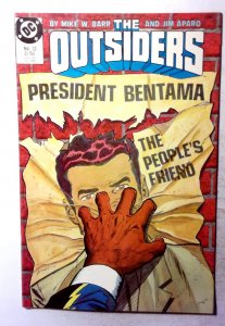 The Outsiders #12 (1986) DC Comics Black Lightning 1st Print Comic Book