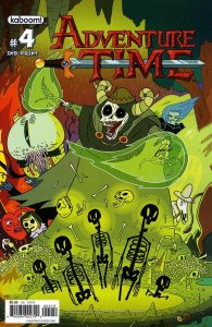 Adventure Time #4 (2nd) VF/NM ; Boom! | Kaboom
