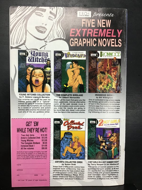 Idol of Flesh #1 (1993) must be 18