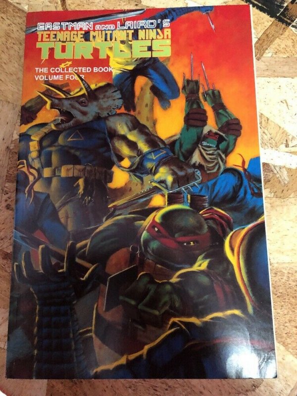 Teenage Mutant Ninja Turtles Collected Boom Vol 4 Mirage TP 1990