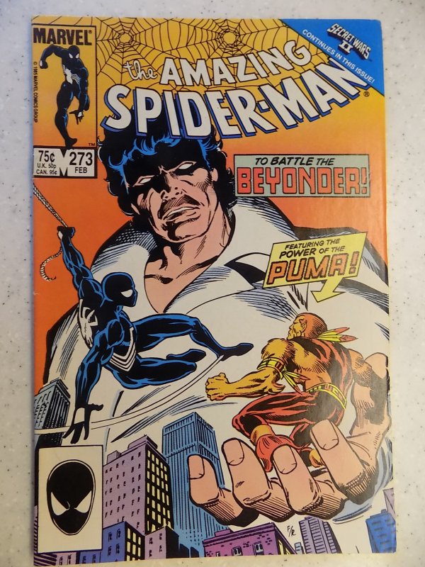 AMAZING SPIDER-MAN # 273 MARVEL ACTION ADVENTURE 