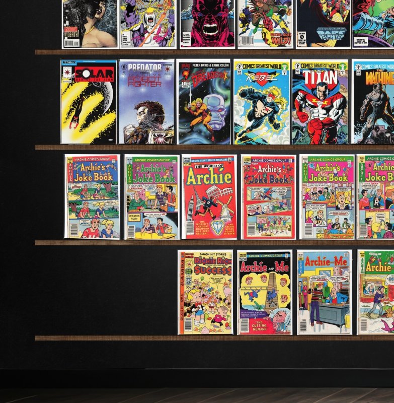 Huge Lot 150+ Comics with Magnus Robot Fighter, Laugh, Atari Force & More!