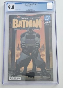 Absolute Batman #1 Cvr A CGC 9.8 1st Printing SNYDER DRAGOTTA