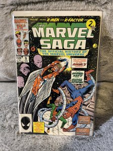 The Marvel Saga The Official History of the Marvel Universe #9 (1986)