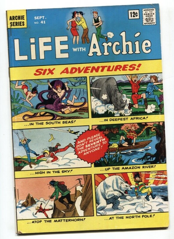 Life With Archie #41 First US appearance of GODZILLA in comics