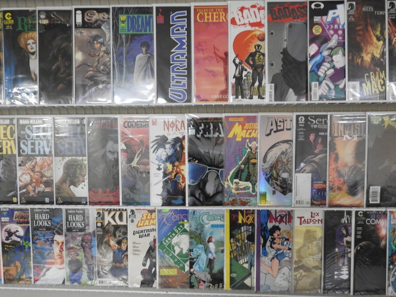 Huge Lot 130+ Lower Print Run Indy Comics!! Obscure Titles Avg VF-NM Condition!