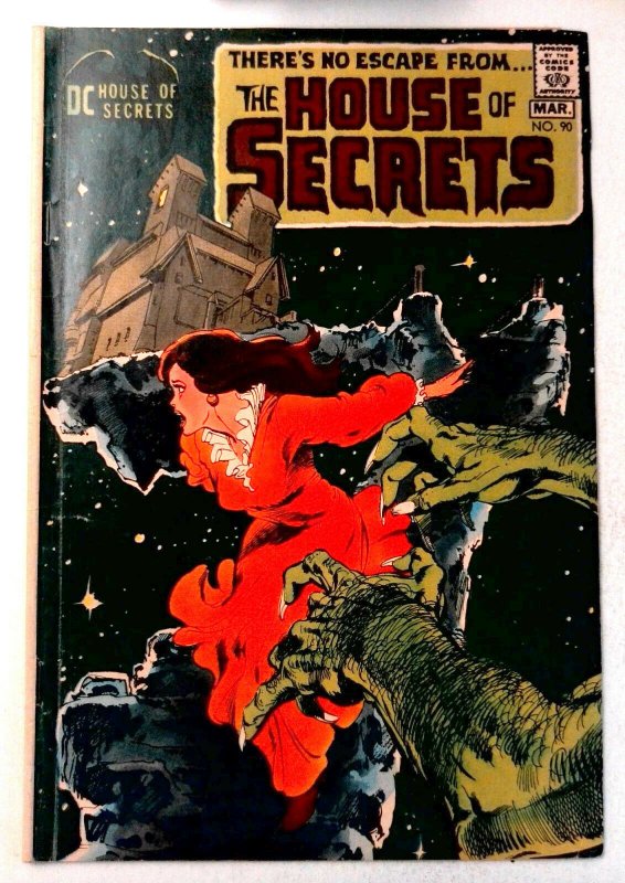 House of Secrets #90 DC 1971 VG/FN Bronze Age Comic Book Neal Adams Cover