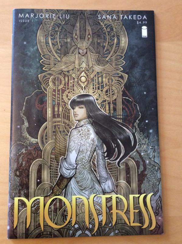 MONSTRESS 1 - 6, 10, AVG GRADE NM- (9.0 - 9.2), 1ST PRINTS, SPAWN HOMAGE, TAKEDA