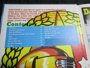 1991 DAN DARE Annual HC FVF 7.0 Fleetway UK