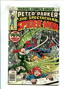 SPECTACULAR SPIDER-MAN #4 (8.0) VULTURE!! 1976