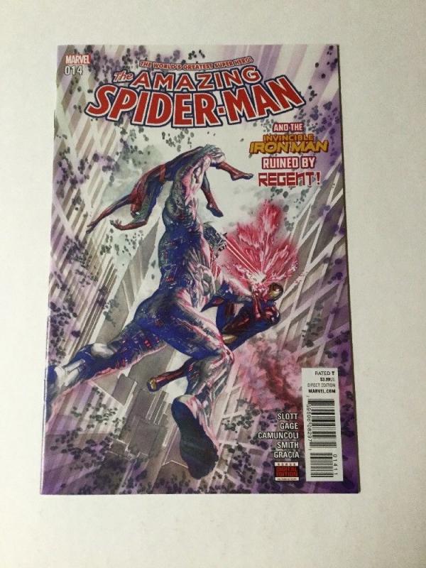 Amazing Spider-man Vol Volume 4 # 14 Nm Near Mint Alex Ross Cover