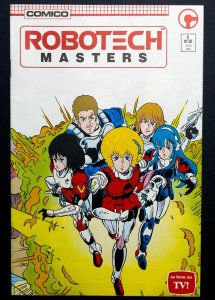 Robotech Masters #1 (1985) - [KEY] 1st App of Robotech Masters