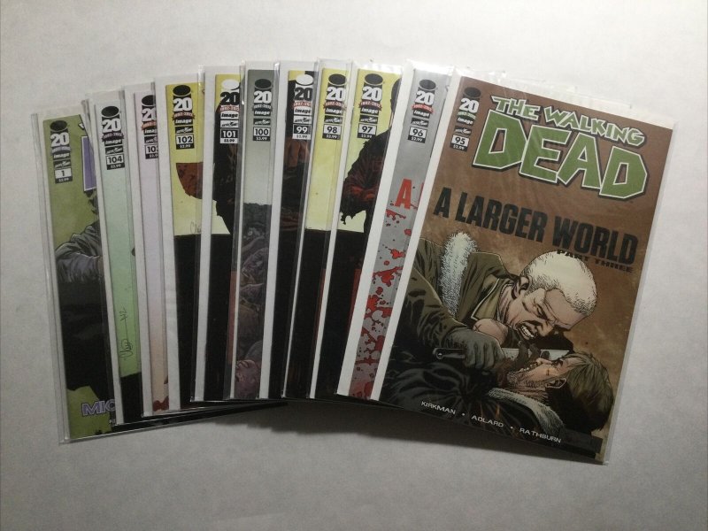 Walking Dead 95 96 97 98 99 100 101 102 103 104 Michonne Special Lot Nm Image 