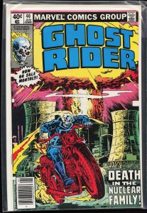Ghost Rider #40 Newsstand Edition (1979) Ghost Rider
