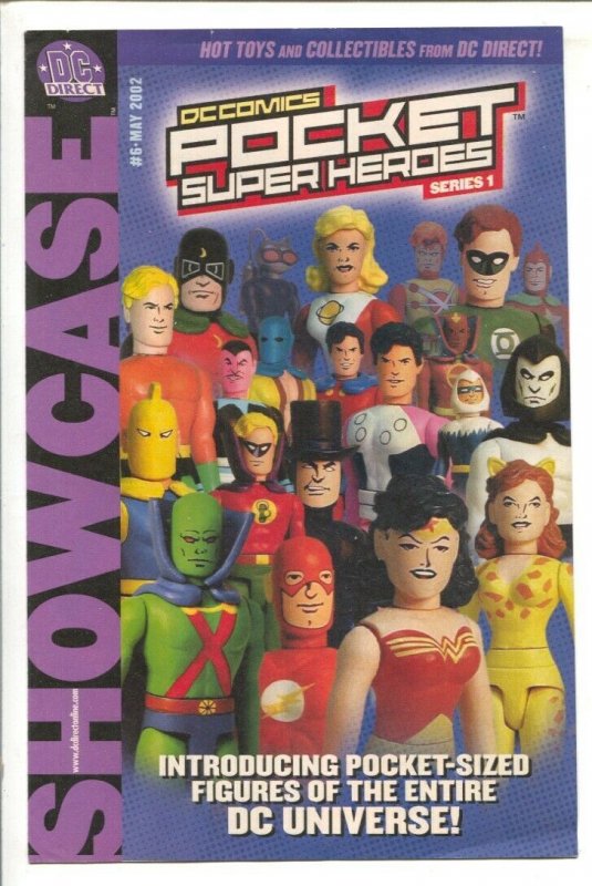 DC Direct Showcase-Pocket Superheroes#6 2002-pocket sized figurines of the wh...