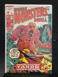 Where Monsters Dwell #5 (1970)