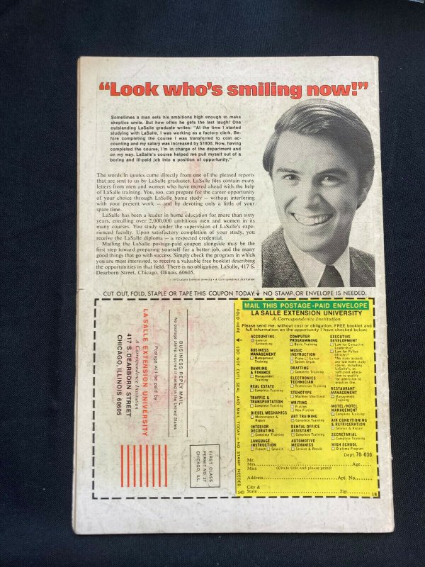 MARVEL ADVENTURE #1(5.0) DAREDEVIL,THE GLADIATOR,REPRINT(1975)