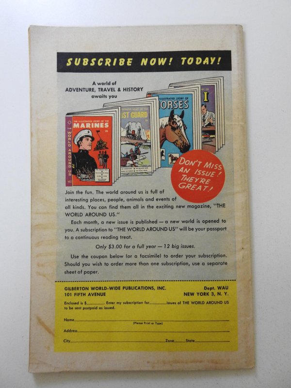 The World Around Us #30 (1961) VG+ Condition
