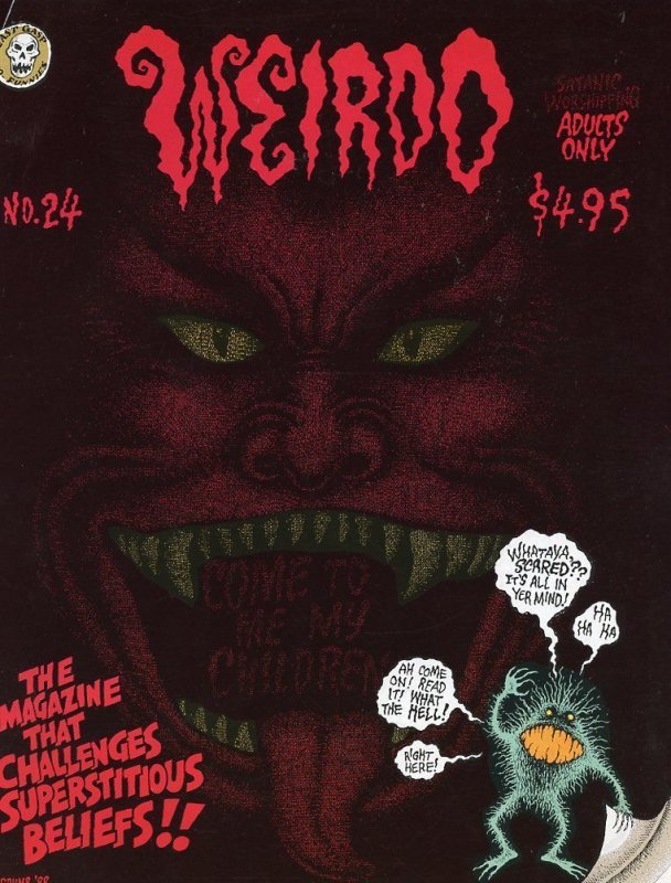 Weirdo #24 (1989)Adult Comic Mag Last Gasp Grade FN- 5.5