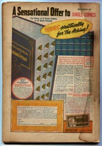 JUNGLE COMICS #4-1940-1st Bondage cover-KAANGA-RED PANTHER-FICTION HOUSE