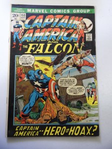 Captain America #153 (1972) FN Condition