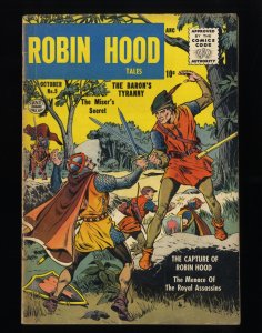 Robin Hood Tales #5 VG- 3.5 Matt Baker Art!