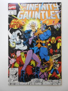 The Infinity Gauntlet #6 Direct Edition (1991) In Final Battle! Sharp VF-NM!!