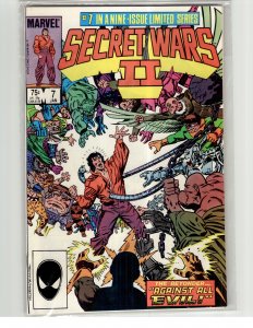 Secret Wars II #7 (1986) Spider-Man