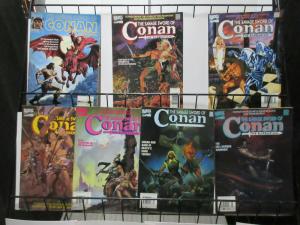 Savage Sword of Conan the Barbarian (Marvel 1993) #206-221 Lot of 7Diff